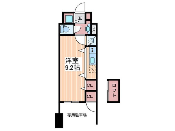 ブランシエスタ河原町の物件間取画像